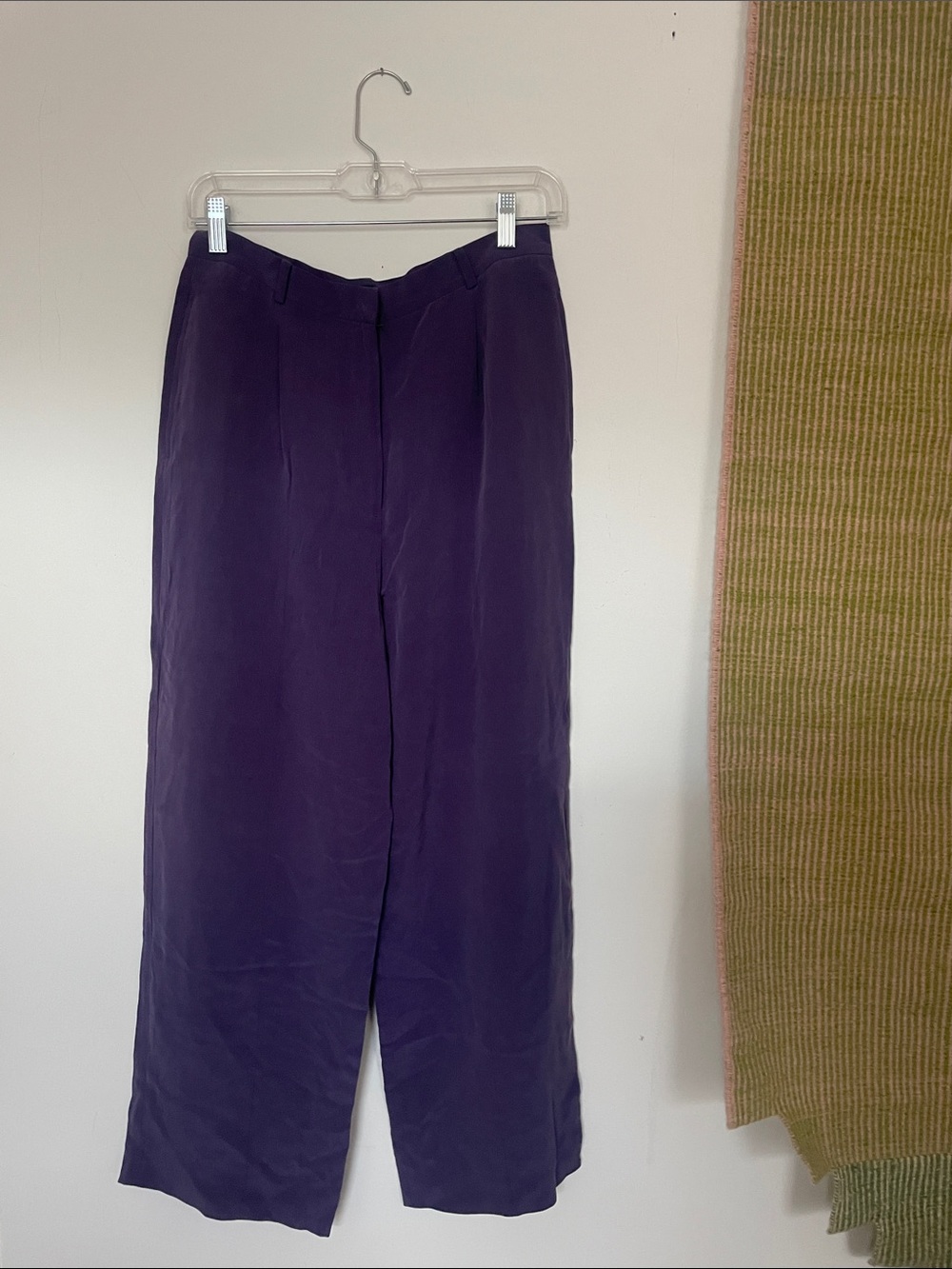 Josephine Chaus Purple Wide Leg Pants / Jumpsuit